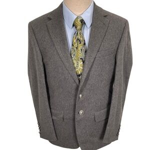 Joseph Abboud Tollego 1900 Blazer Mens 38S Gray Cashmere Luxury Limited Italy